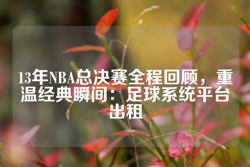 13年NBA总决赛全程回顾，重温经典瞬间：足球系统平台出租-第1张图片-皇冠信用盘出租