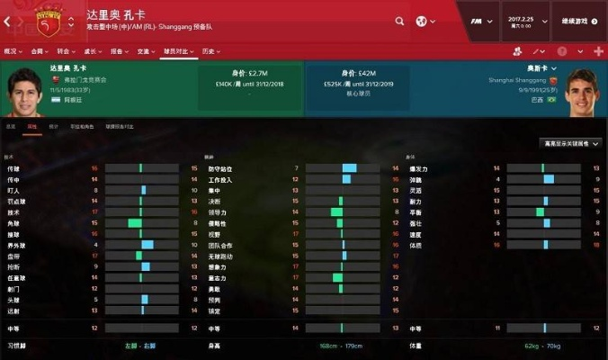 fm2017 中超外援 fm中超外援规则